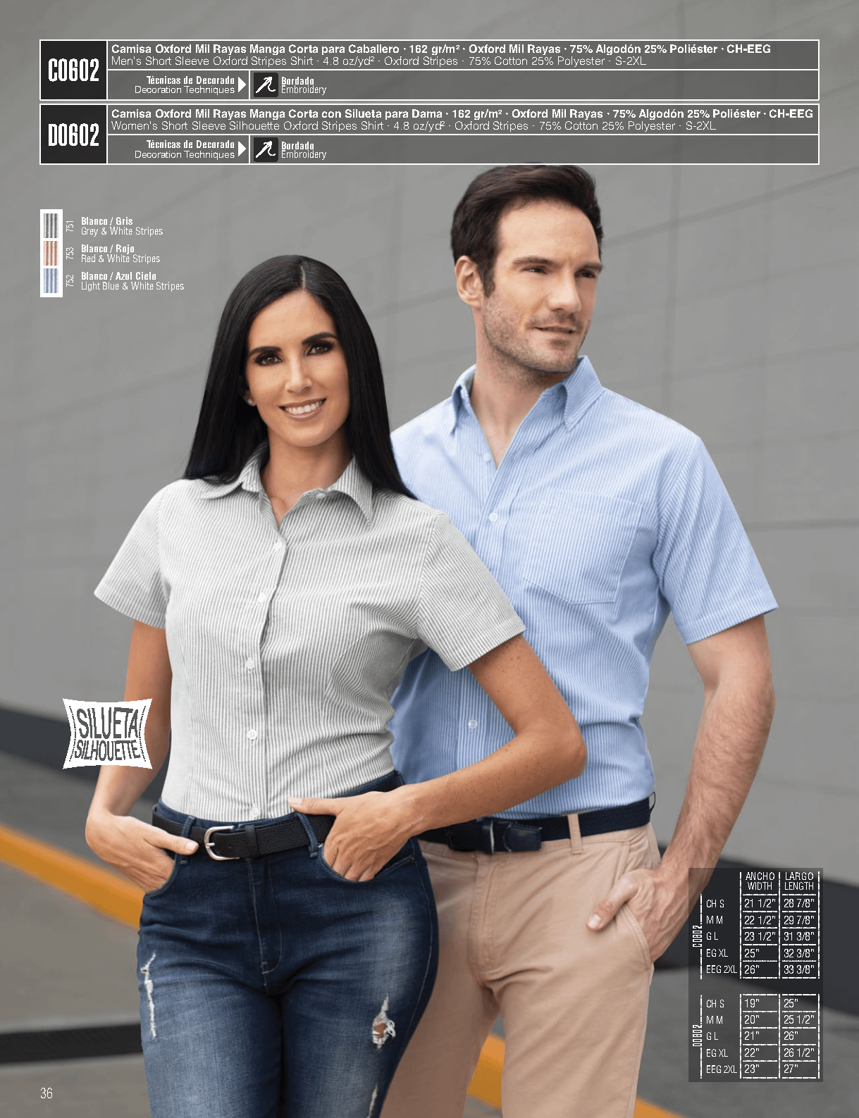 Oxford Shirt Camisa Yazbek Manga Corta Camisa Yazbek